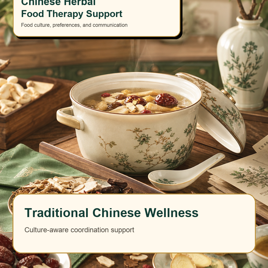 Traditional Chinese wellness support